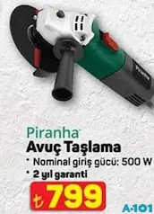 PİRANHA AVUÇ TAŞLAMA MAKİNESİ